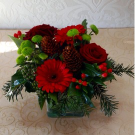 Aranjament in vas de Craciun livrare acasa