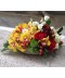 Aranjament cu orhidee, trandafiri si lisianthus
