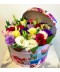 aranjament flori livrare București cutie lisianthus