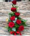 Aranjament 7 trandafiri rosii zi de nastere si onomastica