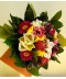 Buchet de sezon cu flori multicolore, comanda flori mix