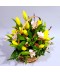 Aranjament 19 lalele galbene livrare la domiciliu