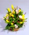 Aranjament 19 lalele galbene livrare la domiciliu