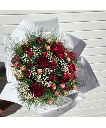 Buchet bujori, livrare bujori in bucuresti