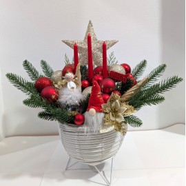 Livrare aranjament craciun la domiciliu zilnic