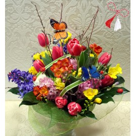 Livrare flori primavara colorate