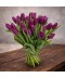 Buchet lalele mov livrare la domiciliu