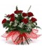 Buchet flori livrare 11 trandafiri rosii 