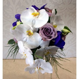 Buchet mireasa cu orhidee in bucuresti